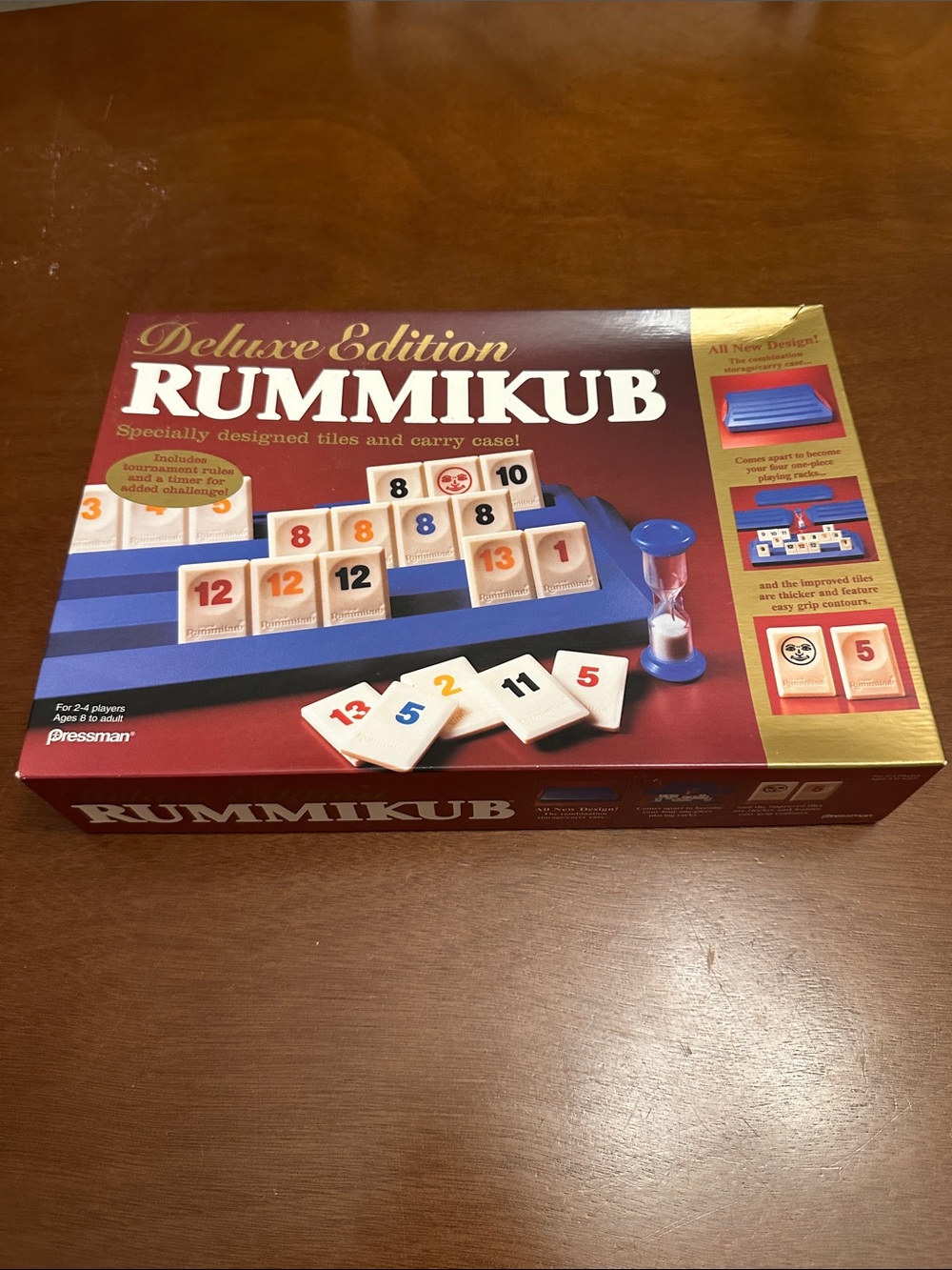 1997 Pressman Deluxe Edition Rummikub Board Game